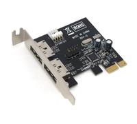 SEDNA - PCI Express 2 x PeSATA / USB Combo Ports Adapter with Low Profile Bracket