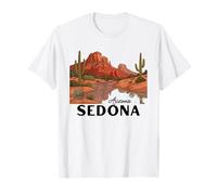 Sedona Arizona Desert Landscape Cactus Art Southwest Nature T-Shirt