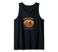 Sedona Arizona Red Rock Sunset Camping Adventure Tank Top