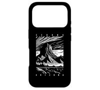 Sedona Arizona Retro Sunset Scenic Red Rocks Butte Design Case for iPhone 17 Pro