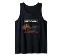 Sedona Arizona Road Trip Wild West Desert Vintage Outdoors Tank Top