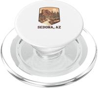 Sedona Arizona Souvenir Reminder from AZ Red Rocks Retro PopSockets PopGrip for MagSafe