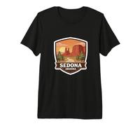 Sedona Arizona Souvenir Reminder from AZ Red Rocks Retro Premium T-Shirt