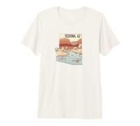 Sedona Arizona Souvenir Reminder from AZ Red Rocks Retro Premium T-Shirt