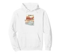 Sedona Arizona Souvenir Reminder from AZ Red Rocks Retro Pullover Hoodie