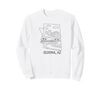 Sedona Arizona Souvenir Reminder from AZ Red Rocks Retro Sweatshirt