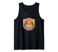 Sedona Arizona Souvenir Reminder from AZ Red Rocks Retro Tank Top