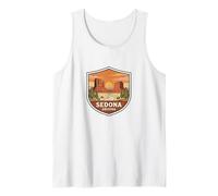 Sedona Arizona Souvenir Reminder from AZ Red Rocks Retro Tank Top