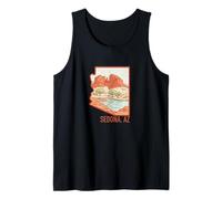 Sedona Arizona Souvenir Reminder from AZ Red Rocks Retro Tank Top
