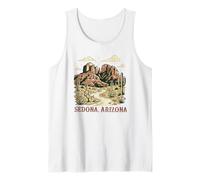Sedona Arizona Souvenir Reminder from AZ Red Rocks Retro Tank Top