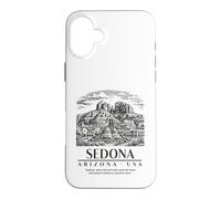 Sedona, Arizona: Where Red Rocks Meet History and Spirit. Case for iPhone 16 Plus