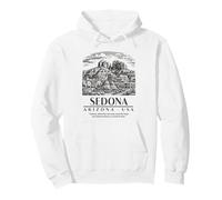 Sedona, Arizona: Where Red Rocks Meet History and Spirit. Pullover Hoodie