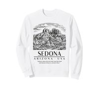 Sedona, Arizona: Where Red Rocks Meet History and Spirit. Sweatshirt