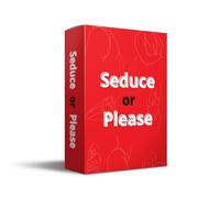 Seduce or Please Couples Card Game - Sexy Adult Games for Date Night, Drinking Games for Adults, for Women, Boyfriend Gifts, Engagement Gifts, Bedroom Fun, Naughty Honeymoon Ideas