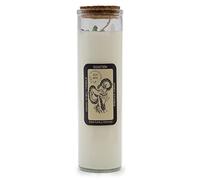 Seduction Magic Spell Soy Wax Candles with Crystals, Mixed Gemstones with Ylang Ylang & Fragrance, Cream, 50 Hour Burning Time, Natural, Reusable Glass Jar (Seduction)
