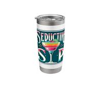 Seductive Sip Cocktail Drink Margarita Art Stainless Steel Insulated Tumbler