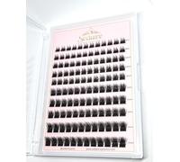 Seduire Pre Glued Cluster Lashes 8-14mm Mixed Tray | Volume Eyelashes, Self Adhesive, DIY Extensions