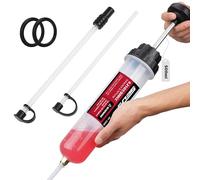 SEDY Fluid Extractor Multi-Purpose Oil Syringe with 500CC, Oil Suction Pump, Manual Extraction and Filling Pump, Automotive Oil Syringe(17.6 Oz./0.45 Qt./500 CC)