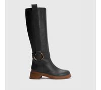 See By Chloé Women's Leather Knee High Boots - 6