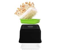 See-d T-rays, See-d Propagators for Plants, See-d Sprouting Tray, See-d Sprouter T-rays, Seedling Tray, Growing T-rays with Lid, Hydroponic Planting Box for Home, Garden