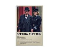 See How They Run Poster Canvas Cover Wall Art Print Aesthetic Poster Modern Art Painting for Living Room 20x30inch(50x75cm) Unframe-style