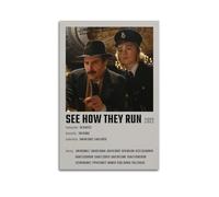 See How They Run Posters Wall Art Print Poster Decor Vintage Canvas for Living Room Bed Room 20x30inch(50x75cm) Unframe-style