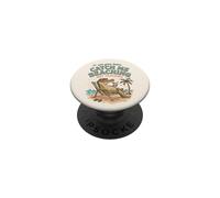 See Later Me Catch Beaching Not Teaching Alligator 3 PopSockets Adhesive PopGrip