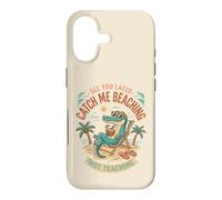 See Later Me Catch Beaching Not Teaching Alligator Case for iPhone 17