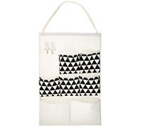 See Mann Large PITT Hanger Organiser Black White 30 x 50 x 0.5 cm 528464185884, Standard, Single