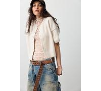 See Me SoftSpun Cardigan at Free People in Almond Milk Heather, Size: XS - female