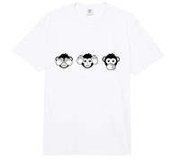 See no Evil, Hear no Evil, Speak Comfort Colors Adult Heavyweight T-Shirt