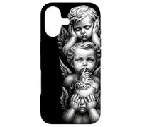 See No Evil Speak No Evil Hear No Evil Angel Baby Cherubs Case for iPhone 17