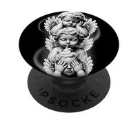 See No Evil Speak No Evil Hear No Evil Baby Angel Cherubs PopSockets Adhesive PopGrip