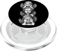 See No Evil Speak No Evil Hear No Evil Baby Angel Cherubs PopSockets PopGrip for MagSafe