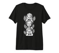 See No Evil Speak No Evil Hear No Evil Baby Angel Cherubs Premium T-Shirt