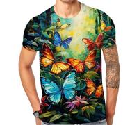 See No Hear No Speak No Evil Men's Graphic Tee Short Sleeve Graphic Design Crewneck T-Shirt for Men (See-Hear-Speak No Evil T Shirts-L), Multi-color, Large