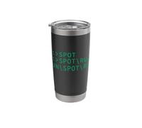 See Spot Run DOS Geek Computer Programming Code Funny Meme Stainless Steel Insulated Tumbler