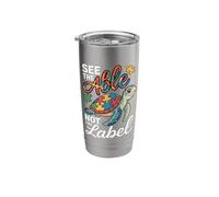 See the Able Colorful Turtle Autism Awareness Stainless Steel Insulated Tumbler