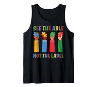 See The Able Not The Label Autism Awareness Tank Top