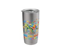 See The Able Not The Label Autism Turtle Awareness Stainless Steel Insulated Tumbler