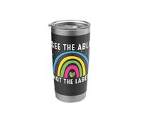 See The Able Not The Label Stainless Steel Insulated Tumbler