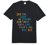 See The Light in Others Colorful Encouraging Goodness Comfort Colors Adult Heavyweight T-Shirt