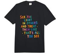 See The Light in Others Colorful Inspirational Kindness Comfort Colors Adult Heavyweight T-Shirt