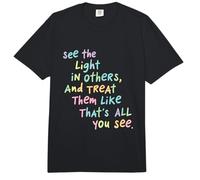 See The Light in Others Colorful Positive Mindset Comfort Colors Adult Heavyweight T-Shirt