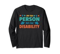 See The Person, Not The Disability Autism Awareness Long Sleeve T-Shirt