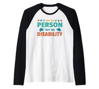 See The Person, Not The Disability Autism Awareness Raglan Baseball Tee
