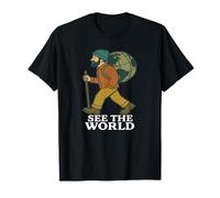 See The World Hiker Globe Backpack T-Shirt