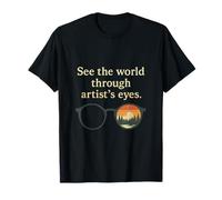 See the World Through Artist’s Eyes Graphic Print T-Shirt