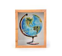 See The World Travel Fund Frame Glass Money Box