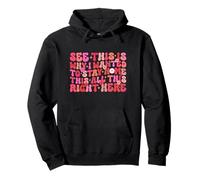 See This Is Why I Wanted To Stay Home Funny Introvert Joke Pullover Hoodie